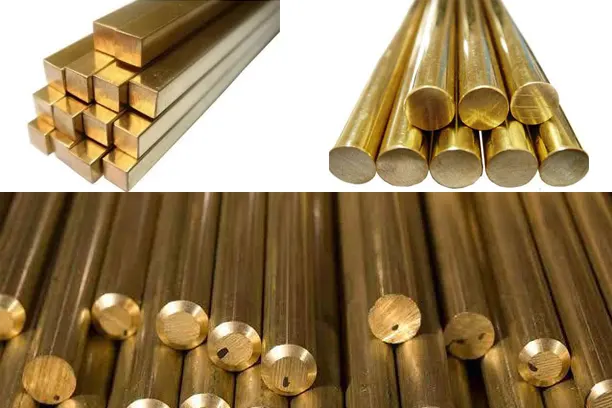 pirinç yuvarlak dolu çubuk